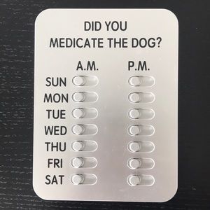 Pet medication reminder